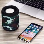 TV, Audio-Video si Foto - Portabile audio - Boxe portabile - Boxa portabila, BLEKSY®, Bluetooth, slot card MicroSD, Rezistenta la apa si praf, Autonomie 10h, Camuflaj - Infinity.ro