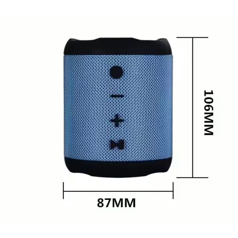 TV, Audio-Video si Foto - Portabile audio - Boxe portabile - Boxa portabila, BLEKSY®, Bluetooth, slot card MicroSD, Rezistenta la apa si praf, Autonomie 10h, Albastru - Infinity.ro