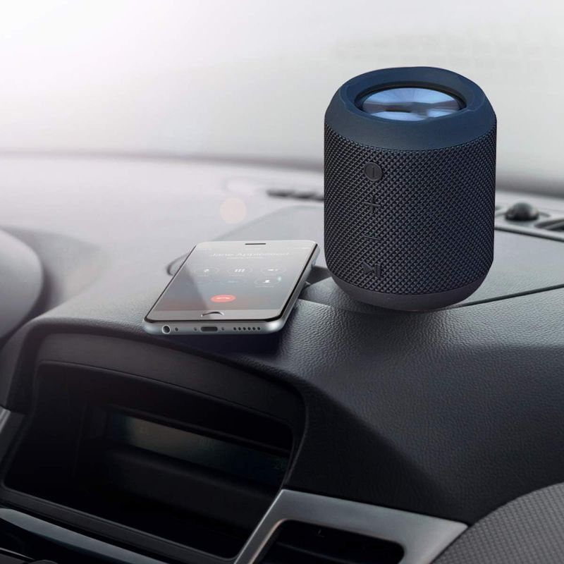 TV, Audio-Video si Foto - Portabile audio - Boxe portabile - Boxa portabila, BLEKSY®, Bluetooth, slot card MicroSD, Rezistenta la apa si praf, Autonomie 10h, Negru - Infinity.ro