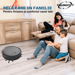 Electronice si Electrocasnice - Ingrijirea locuintei - Aspiratoare - Robot de aspirare inteligent BLEKSY® OB8s, recipient praf 400ml, control prin aplicatie, detectare obstacole, negru - Infinity.ro