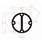 Casa si Gradina - Electrice - Echipamente electrice - Compresoare - Garnituri set pentru cap compresor de aer 47-60mm CH090 Mod.13(D ) - Infinity.ro