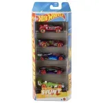 Jucarii, Copii si Bebe - Jucarii si jocuri - Vehicule si jucarii cu telecomanda - Masinute - Set 5 Masini Hot Wheels Stunt Tracks - Infinity.ro