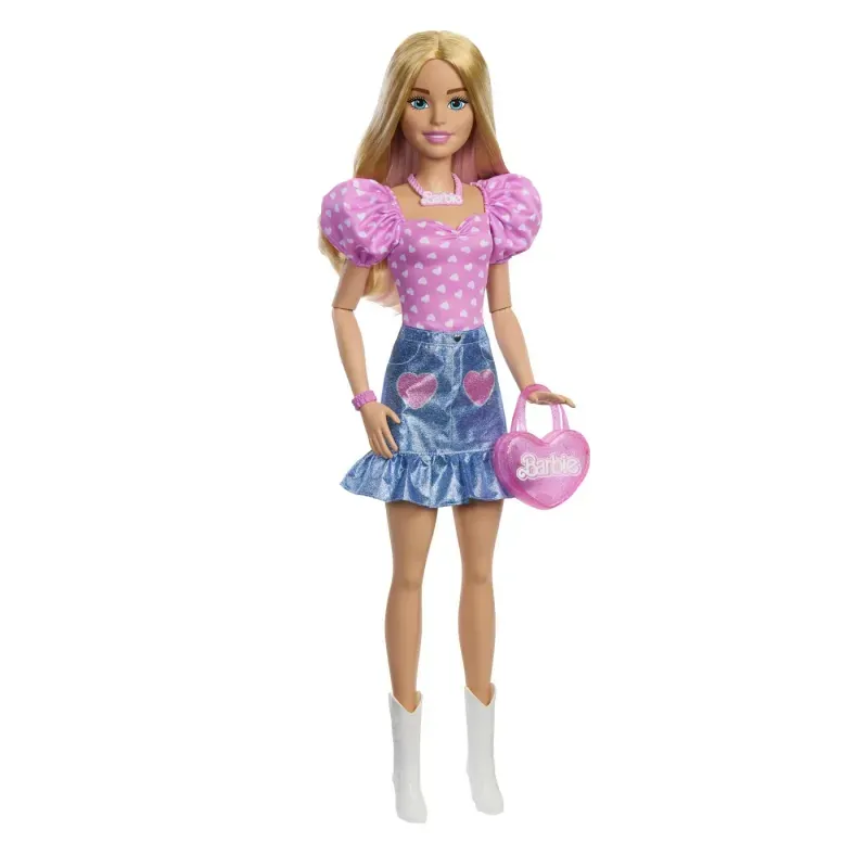Jucarii, Copii si Bebe - Jucarii si jocuri - Papusi si accesorii - Papusi - Barbie Papusa Barbie Blonda 71cm - Infinity.ro