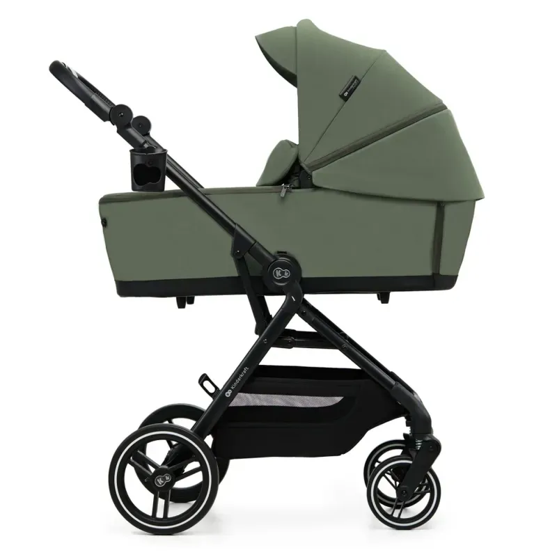 Jucarii, Copii si Bebe - Carucioare si articole de transport - Carucioare - Carucioare 3 in 1 - Carucior Kinderkraft Yoxi 3in1 (mink Pro) Mistic Green - Infinity.ro