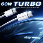 Laptop, Telefoane si Tablete - Telefoane mobile si accesorii - Accesorii Telefoane - Cabluri si adaptoare telefoane - Cablu de date Type-C pentru Apple, Android, Super Fast Charging PD60W, 1m, X8, Techsuit PCB114D, X8, Black - Infinity.ro