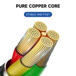 Laptop, Telefoane si Tablete - Telefoane mobile si accesorii - Accesorii Telefoane - Cabluri si adaptoare telefoane - Cablu de Date cu Mufe Type-C 60W, 1m, X3, Nailon, Lito LD13, X3, Nailon, Black - Infinity.ro