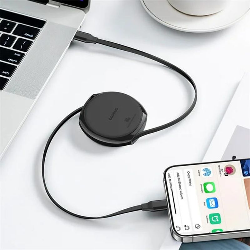 Laptop, Telefoane si Tablete - Telefoane mobile si accesorii - Accesorii Telefoane - Cabluri si adaptoare telefoane - Cablu Type-C la Type-C, 100W, 1m, A81, Policarbonat, Baseus Pathfinder P10368400111 00, A81, Policarbonat, Black - Infinity.ro