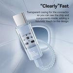 Laptop, Telefoane si Tablete - Telefoane mobile si accesorii - Accesorii Telefoane - Cabluri si adaptoare telefoane - Cablu USB-C la Type-C, Super Fast Charging 100W, 1m, A82, Nailon, Baseus Gem P10373000311 00, A82, Nailon, Galaxy Blue - Infinity.ro