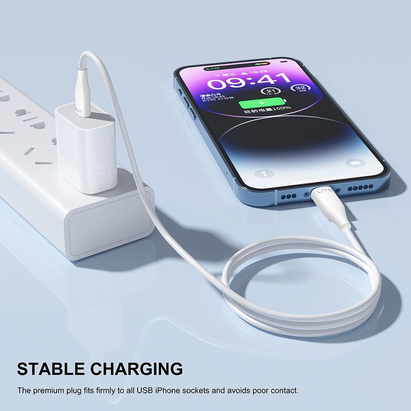 Laptop, Telefoane si Tablete - Telefoane mobile si accesorii - Accesorii Telefoane - Cabluri si adaptoare telefoane - Cablu de Date ONSG® cu Mufe USB, Micro-USB 60W, 1m, Silicon, Alb - Infinity.ro