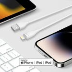 Laptop, Telefoane si Tablete - Telefoane mobile si accesorii - Accesorii Telefoane - Cabluri si adaptoare telefoane - Cablu de Date ONSG® cu Mufe USB, Micro-USB 60W, 1m, Silicon, Alb - Infinity.ro