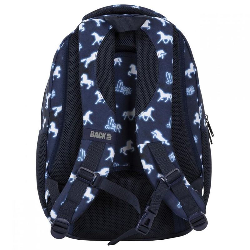 Carti si Birotica - Rechizite - Rucsacuri si genti scolare - Ghiozdan ergonomic de copii pentru scoala, BackUP, 4 compartimente, model caluti PLB5014 - Infinity.ro