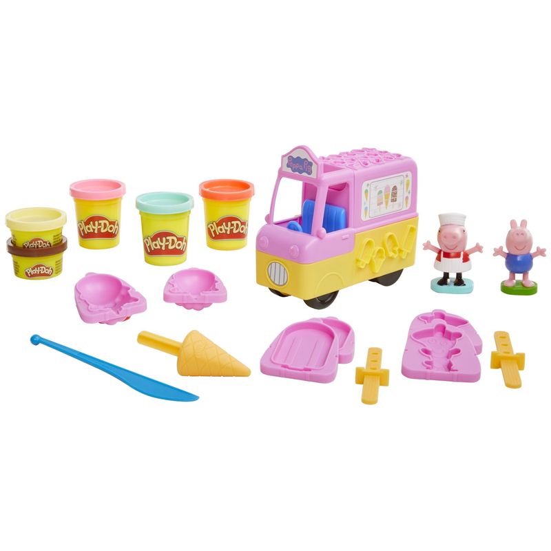 Carti si Birotica - Rechizite - Plastilina - Play doh peppa pig si masina de inghetata - Infinity.ro