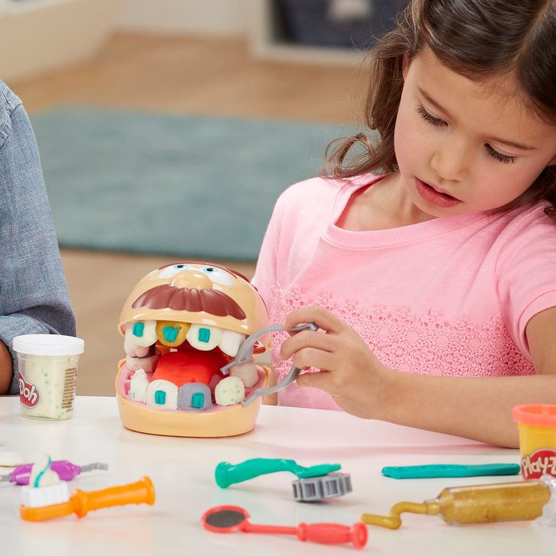 Carti si Birotica - Rechizite - Plastilina - Play-doh set dentistul cu accesorii si dinti colorati - Infinity.ro