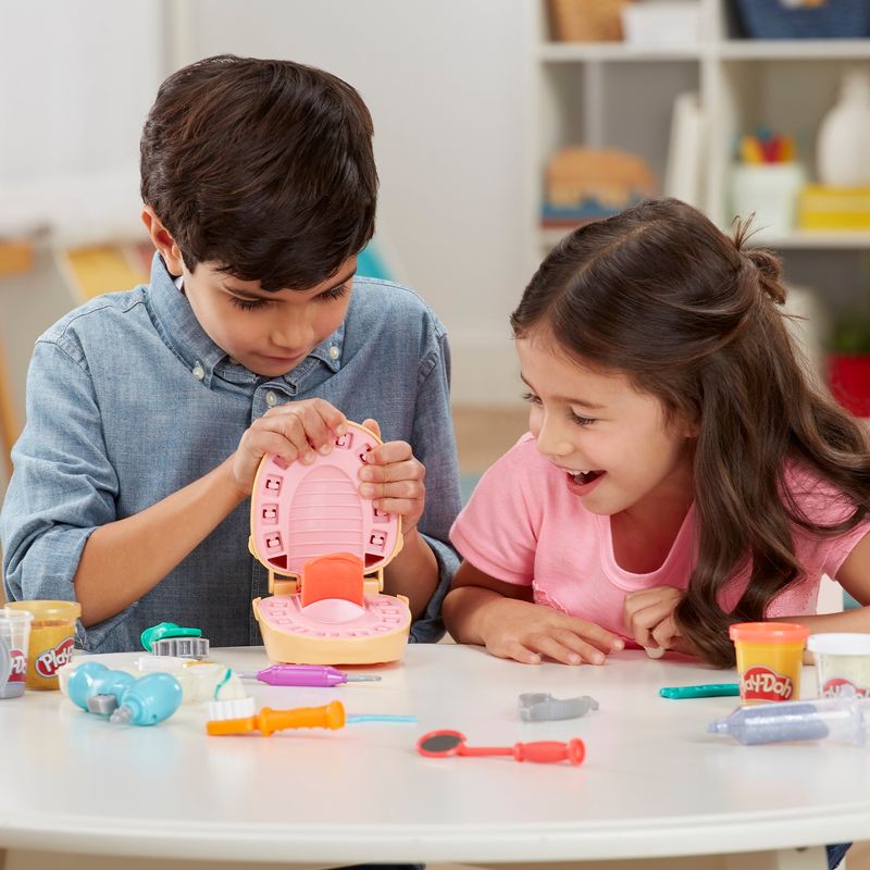 Carti si Birotica - Rechizite - Plastilina - Play-doh set dentistul cu accesorii si dinti colorati - Infinity.ro