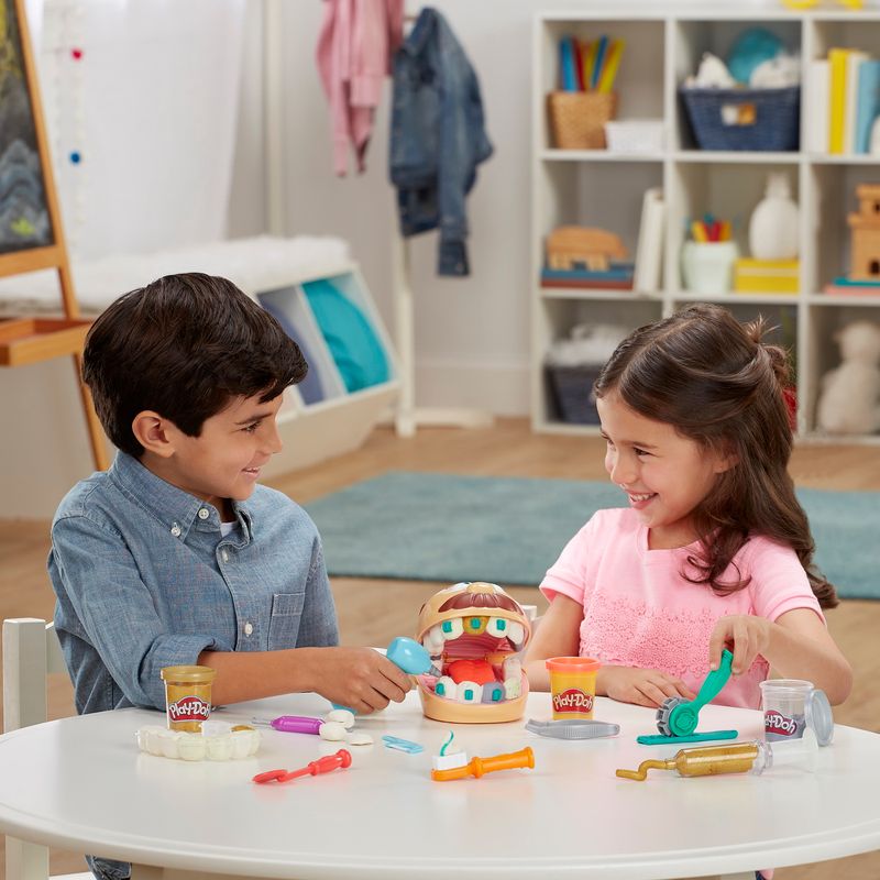 Carti si Birotica - Rechizite - Plastilina - Play-doh set dentistul cu accesorii si dinti colorati - Infinity.ro