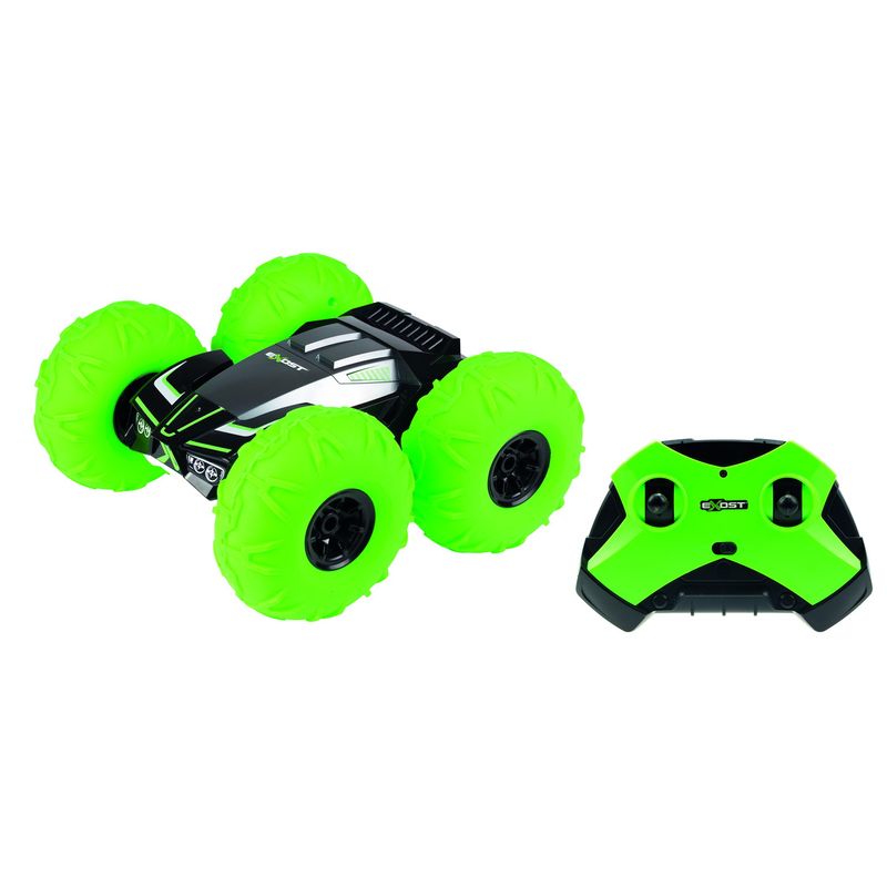 Jucarii, Copii si Bebe - Jucarii si jocuri - Vehicule si jucarii cu telecomanda - Masinute - Masina cu telecomanda exost 360 tornado verde - Infinity.ro