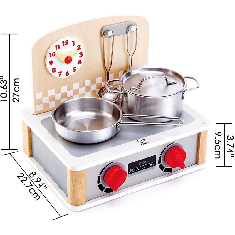 Jucarii, Copii si Bebe - Jucarii si jocuri - Jucarii de rol - Bucatarii copii - Hape mini aragaz - Infinity.ro