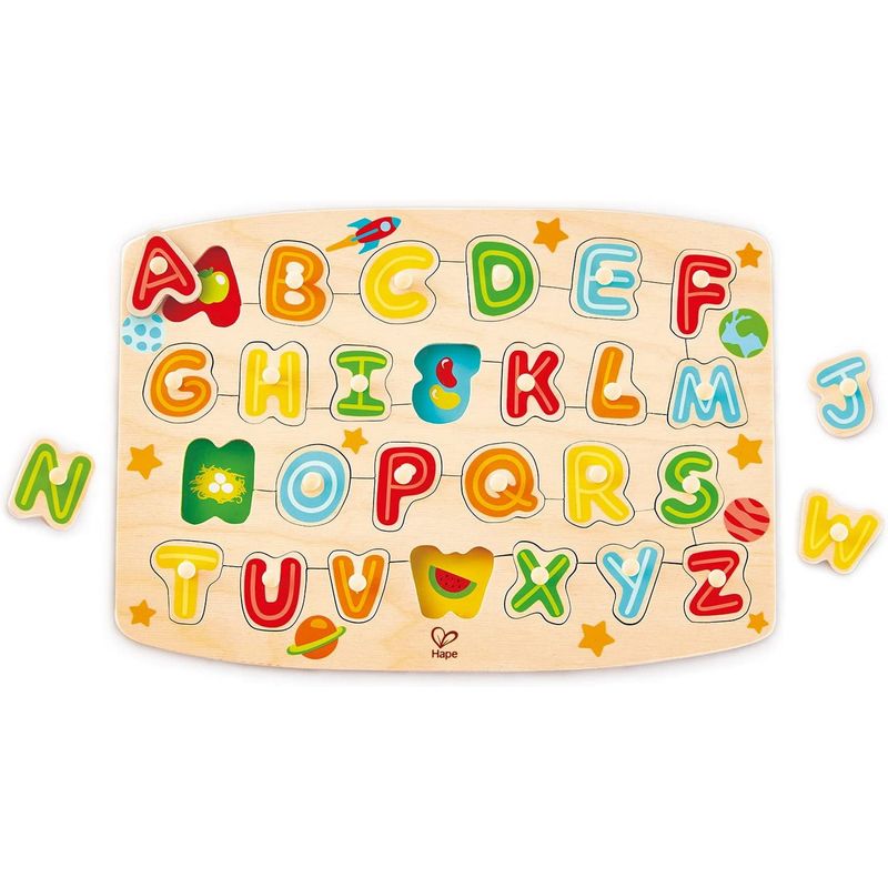 Jucarii, Copii si Bebe - Jucarii si jocuri - Jocuri si puzzle - Puzzle - Hape puzzle litere - Infinity.ro