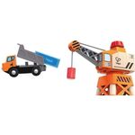 Jucarii, Copii si Bebe - Jucarii si jocuri - Jucarii bebelusi - Jucarii interactive bebelusi - Hape macara turn - Infinity.ro