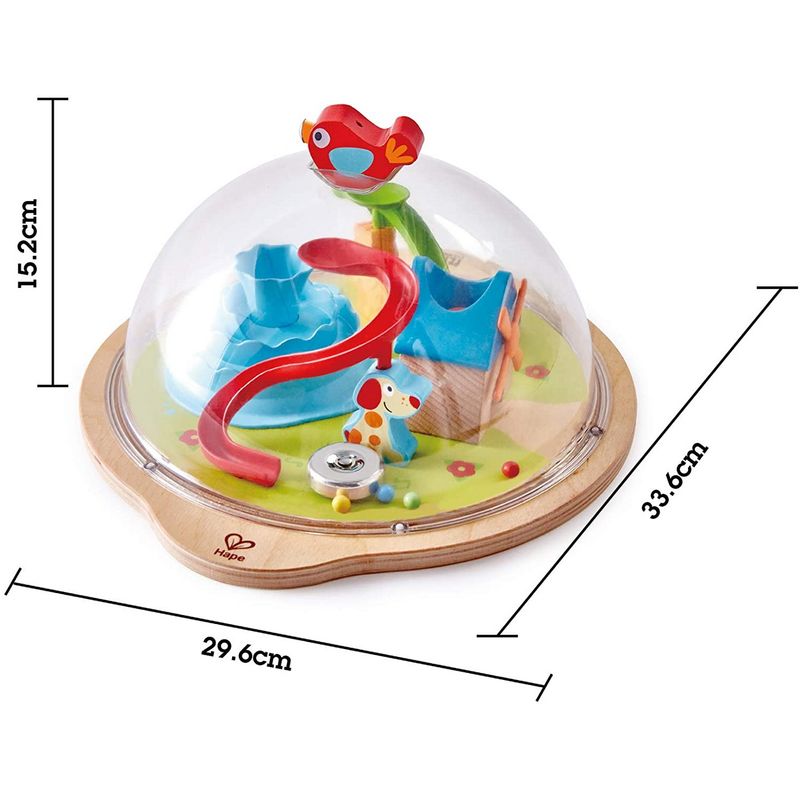 Jucarii, Copii si Bebe - Jucarii si jocuri - Jucarii bebelusi - Jucarii interactive bebelusi - Hape labirint magnetic cu bile colorate - Infinity.ro