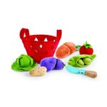 Jucarii, Copii si Bebe - Jucarii si jocuri - Jucarii bebelusi - Jucarii interactive bebelusi - Hape cosuletul cu legume - Infinity.ro
