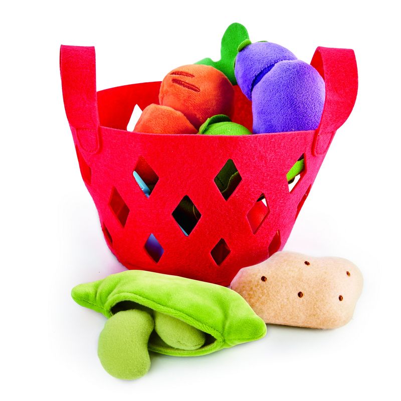 Jucarii, Copii si Bebe - Jucarii si jocuri - Jucarii bebelusi - Jucarii interactive bebelusi - Hape cosuletul cu legume - Infinity.ro