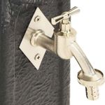 Casa si Gradina - Gradina si terasa - Mobilier exterior - Accesorii pentru gradina - Masca Mercaton pentru Robinet de Gradina cu Adaptor pentru Furtun, Plastic, 90 cm, 1/2", Antracit - Infinity.ro