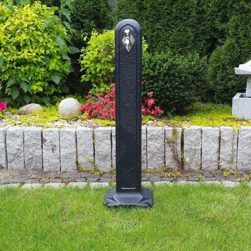 Casa si Gradina - Gradina si terasa - Mobilier exterior - Accesorii pentru gradina - Masca Mercaton pentru Robinet de Gradina cu Adaptor pentru Furtun, Plastic, 90 cm, 1/2", Antracit - Infinity.ro