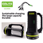 Casa si Gradina - Corpuri si surse de iluminat - Iluminat exterior - Lanterne - Lanterna solara cu 3 becuri incarcare telefon radio mp3 boxa bluetooth lampa panou solar - Infinity.ro