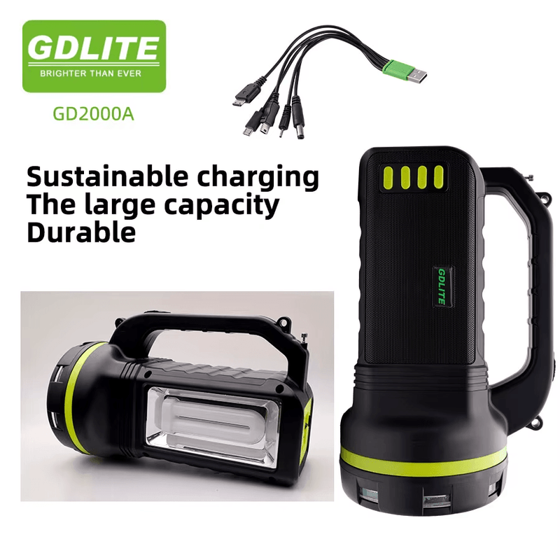 Casa si Gradina - Corpuri si surse de iluminat - Iluminat exterior - Lanterne - Lanterna solara cu 3 becuri incarcare telefon radio mp3 boxa bluetooth lampa panou solar - Infinity.ro