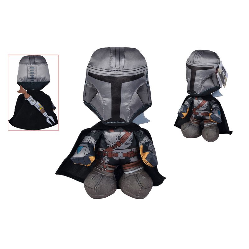 Jucarii, Copii si Bebe - Jucarii si jocuri - Jucarii de plus - Plus star wars mandalorian warrior 25cm - Infinity.ro