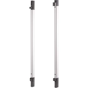Sistem de instalare rapida easyfix pentru porti de siguranta extensibile designline, aluminiu, reer 46051