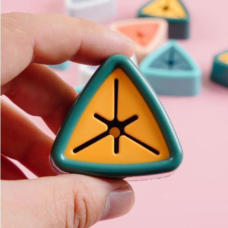 Casa si Gradina - Mobilier - Organizare si depozitare - Cuiere - Suport autoadeziv mercaton pentru prosoape, plastic, tip agatatoare, impermeabil, montaj pe perete, 5 x 2.3 cm, verde - Infinity.ro