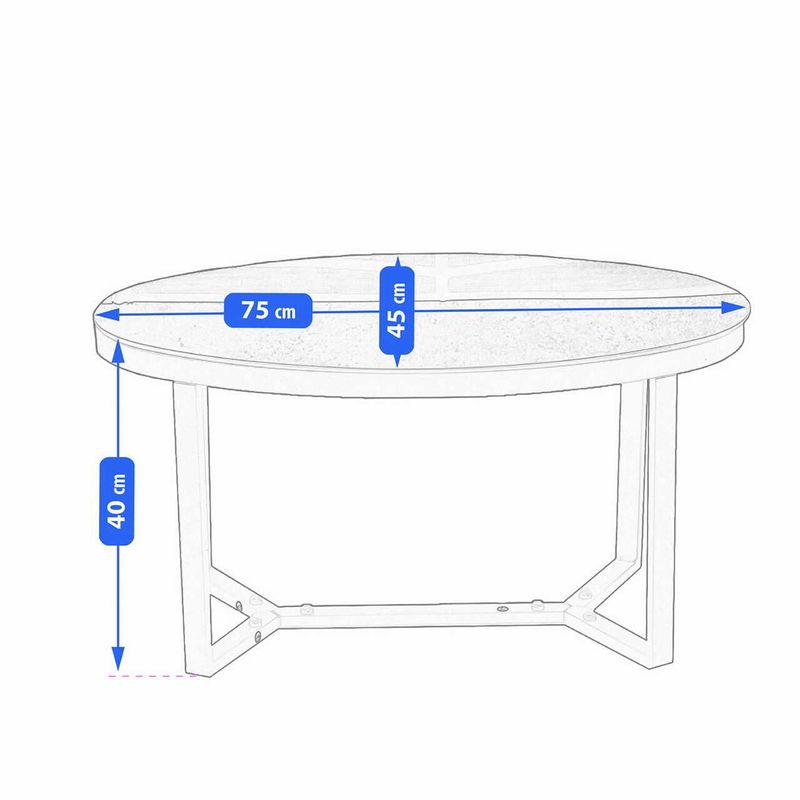 Casa si Gradina - Gradina si terasa - Mobilier exterior - Seturi mobila gradina - Set mobilier gradina/terasa, negru si natur, 1 masa, 2 scaune, 1 canapea, jumi - Infinity.ro