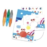 Jucarii, Copii si Bebe - Jucarii si jocuri - Jucarii & jocuri educative - Jocuri si jucarii educative - Joc creativ Delicii la malul marii - Infinity.ro