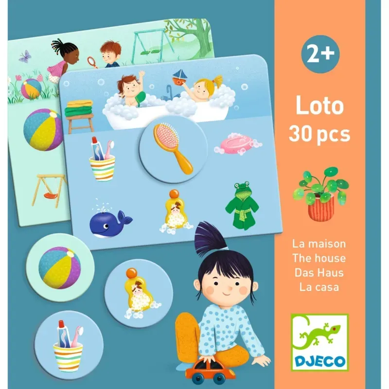 Jucarii, Copii si Bebe - Jucarii si jocuri - Jucarii & jocuri educative - Jocuri si jucarii educative - Joc loto Casa - Infinity.ro