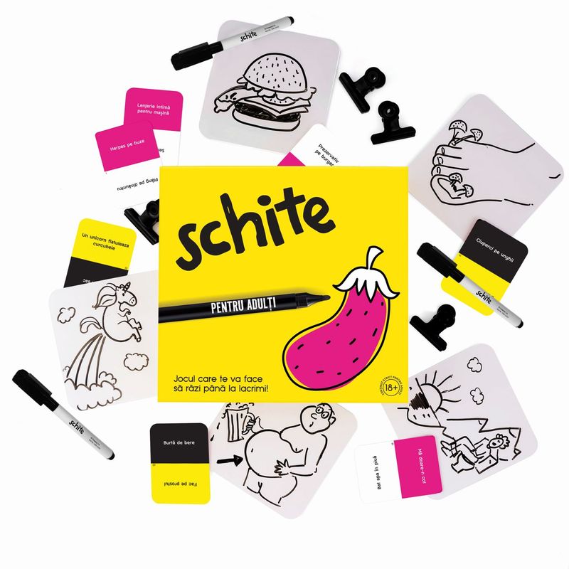 Jucarii, Copii si Bebe - Jucarii si jocuri - Jocuri si puzzle - Jocuri de societate - Joc pentru adulti schite - Infinity.ro