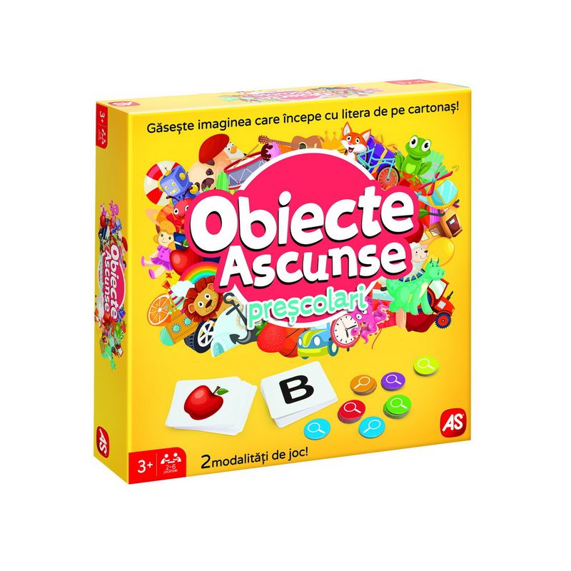 Jucarii, Copii si Bebe - Jucarii si jocuri - Jocuri si puzzle - Jocuri de societate - Joc obiecte ascunse prescolari - Infinity.ro