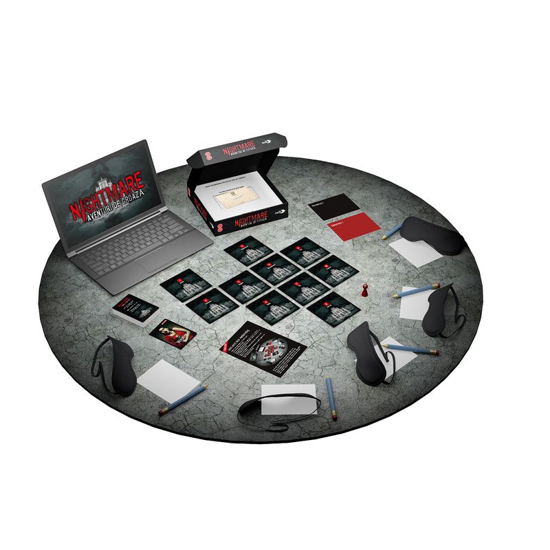 Jucarii, Copii si Bebe - Jucarii si jocuri - Jocuri si puzzle - Jocuri de societate - Nightmare joc psihologic cu aventuri de groaza - Infinity.ro