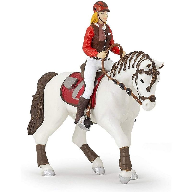 Jucarii, Copii si Bebe - Jucarii si jocuri - Figurine - Papo figurina set poney club-boxa carton+4 figurine - Infinity.ro