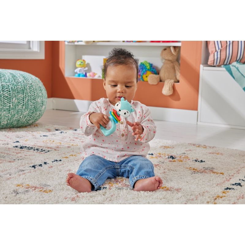 Jucarii, Copii si Bebe - Jucarii si jocuri - Jucarii bebelusi - Jucarii interactive bebelusi - Fisher price jucarie zornaitoare cerb - Infinity.ro