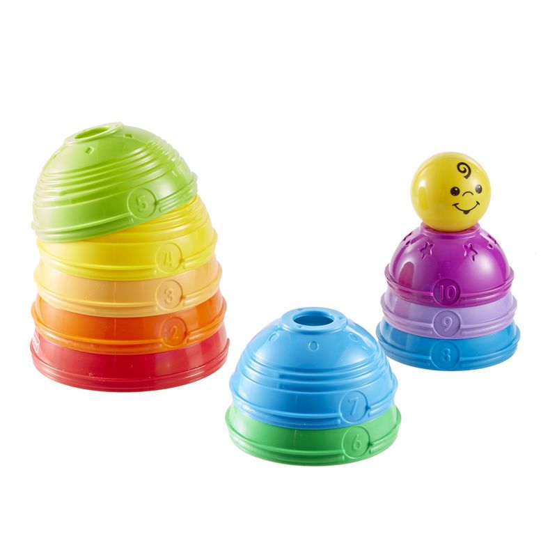 Jucarii, Copii si Bebe - Jucarii si jocuri - Jucarii bebelusi - Jucarii interactive bebelusi - Fisher price piramida cupelor - Infinity.ro