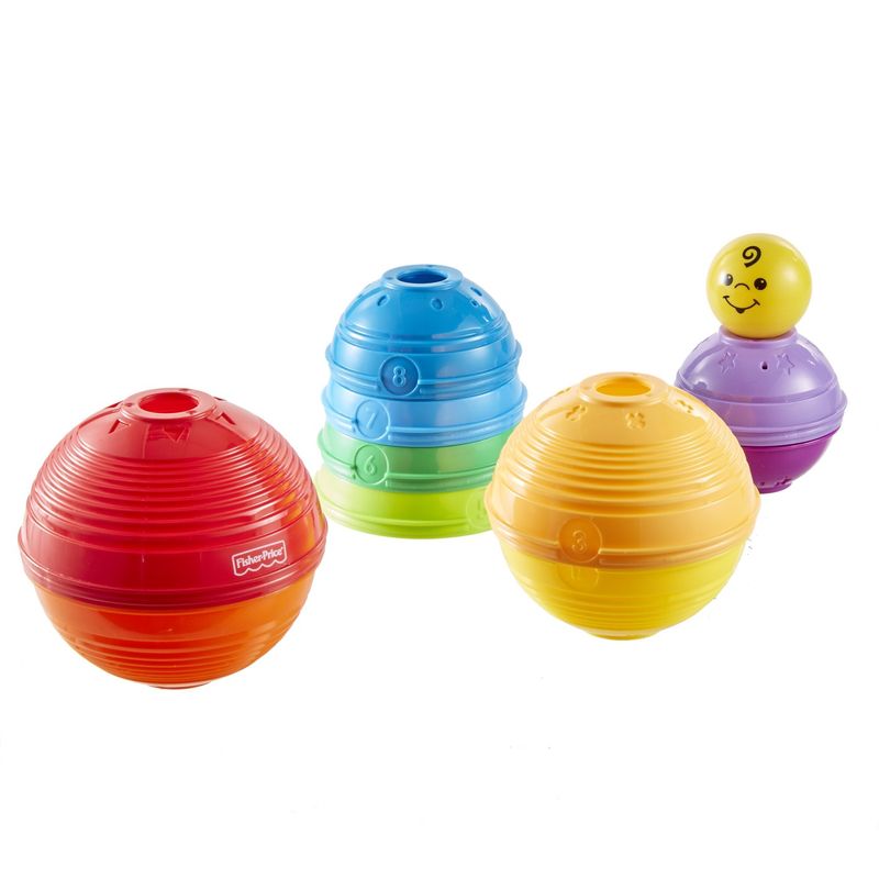 Jucarii, Copii si Bebe - Jucarii si jocuri - Jucarii bebelusi - Jucarii interactive bebelusi - Fisher price piramida cupelor - Infinity.ro