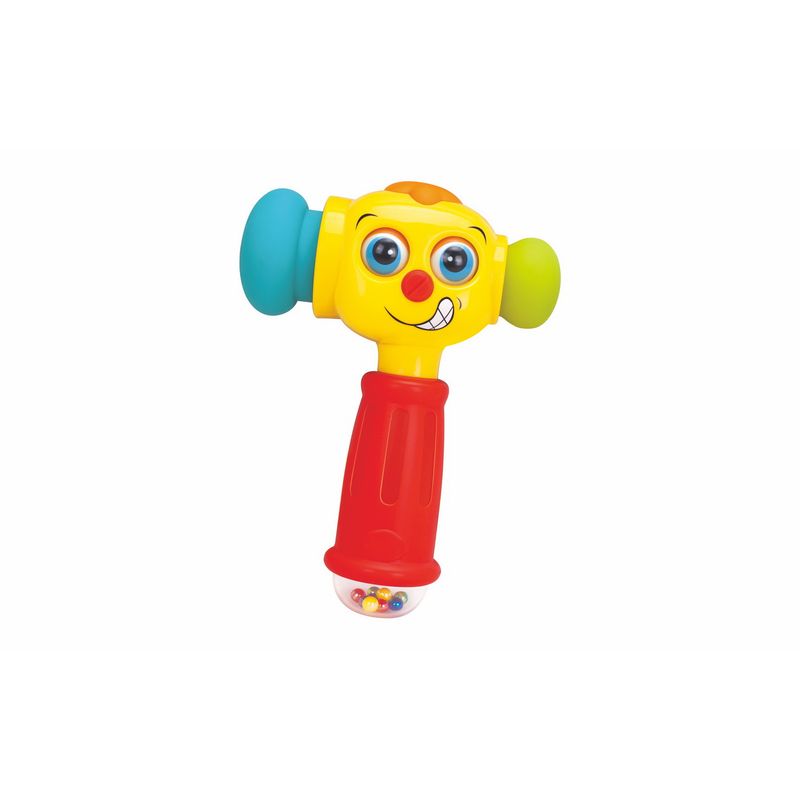 Jucarii, Copii si Bebe - Jucarii si jocuri - Jucarii bebelusi - Jucarii interactive bebelusi - Ciocan interactiv si educativ cu lumini si sunete - Infinity.ro