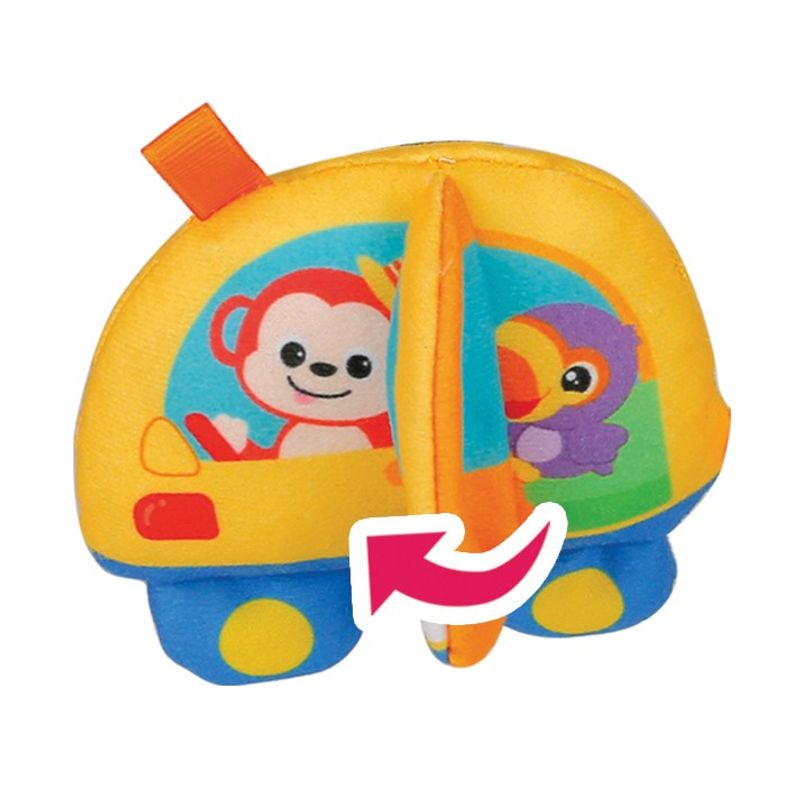 Jucarii, Copii si Bebe - Jucarii si jocuri - Jucarii bebelusi - Jucarii interactive bebelusi - Winfun cub din material textil - Infinity.ro