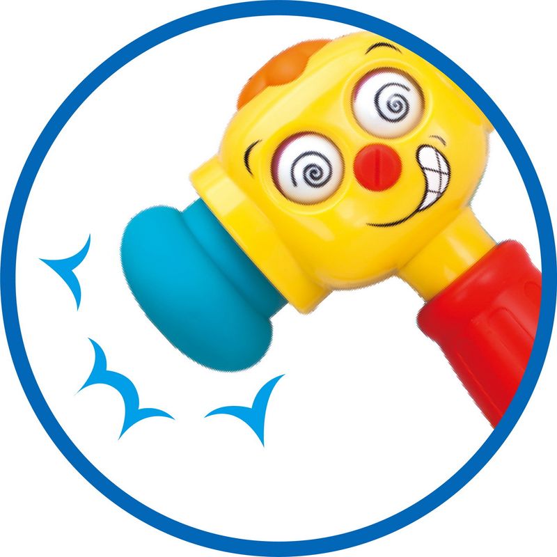 Jucarii, Copii si Bebe - Jucarii si jocuri - Jucarii bebelusi - Jucarii interactive bebelusi - Ciocan interactiv si educativ cu lumini si sunete - Infinity.ro