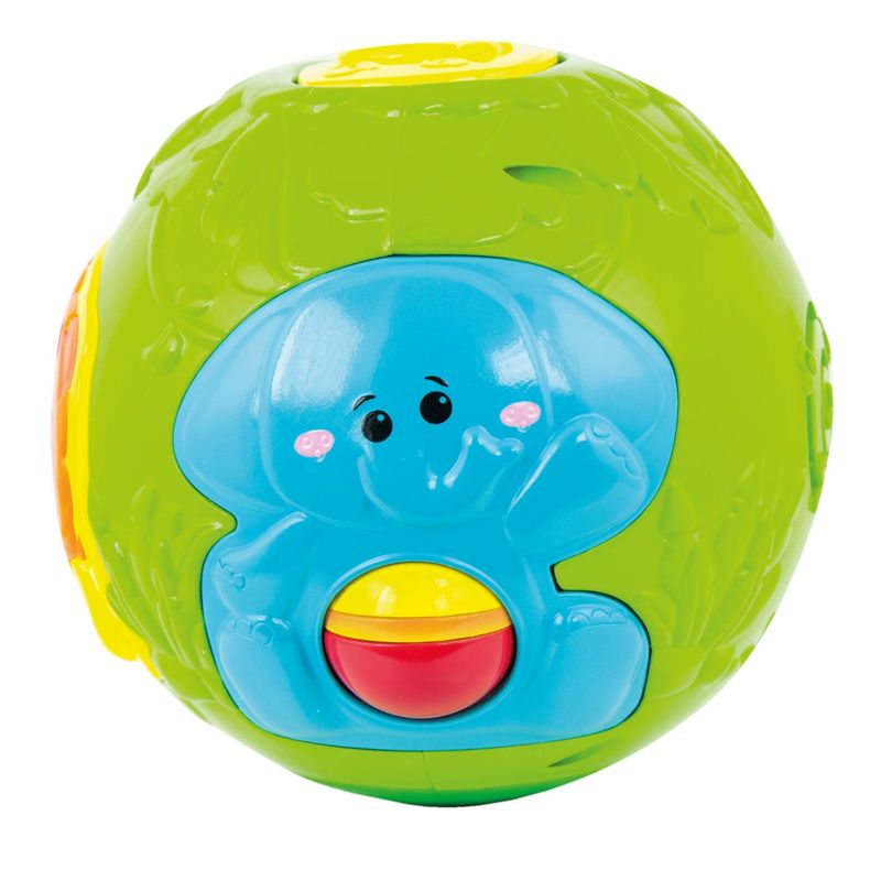 Jucarii, Copii si Bebe - Jucarii si jocuri - Jucarii bebelusi - Jucarii interactive bebelusi - Winfun mingiuta cu activitati animalele junglei - Infinity.ro