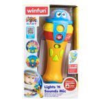 Jucarii, Copii si Bebe - Jucarii si jocuri - Jucarii bebelusi - Jucarii interactive bebelusi - Winfun microfon cu sunete si lumini - Infinity.ro
