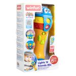 Jucarii, Copii si Bebe - Jucarii si jocuri - Jucarii bebelusi - Jucarii interactive bebelusi - Winfun microfon cu sunete si lumini - Infinity.ro