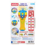 Jucarii, Copii si Bebe - Jucarii si jocuri - Jucarii bebelusi - Jucarii interactive bebelusi - Winfun microfon cu sunete si lumini - Infinity.ro